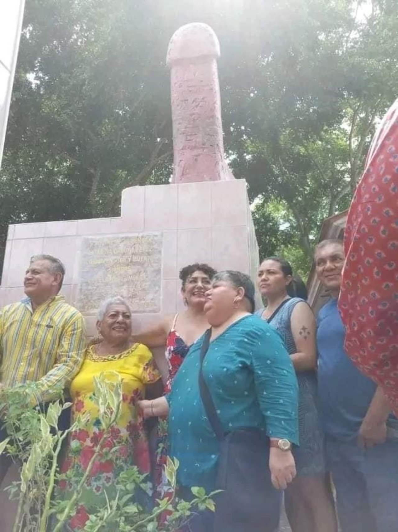 Monumento el nepe construido sobre tumba