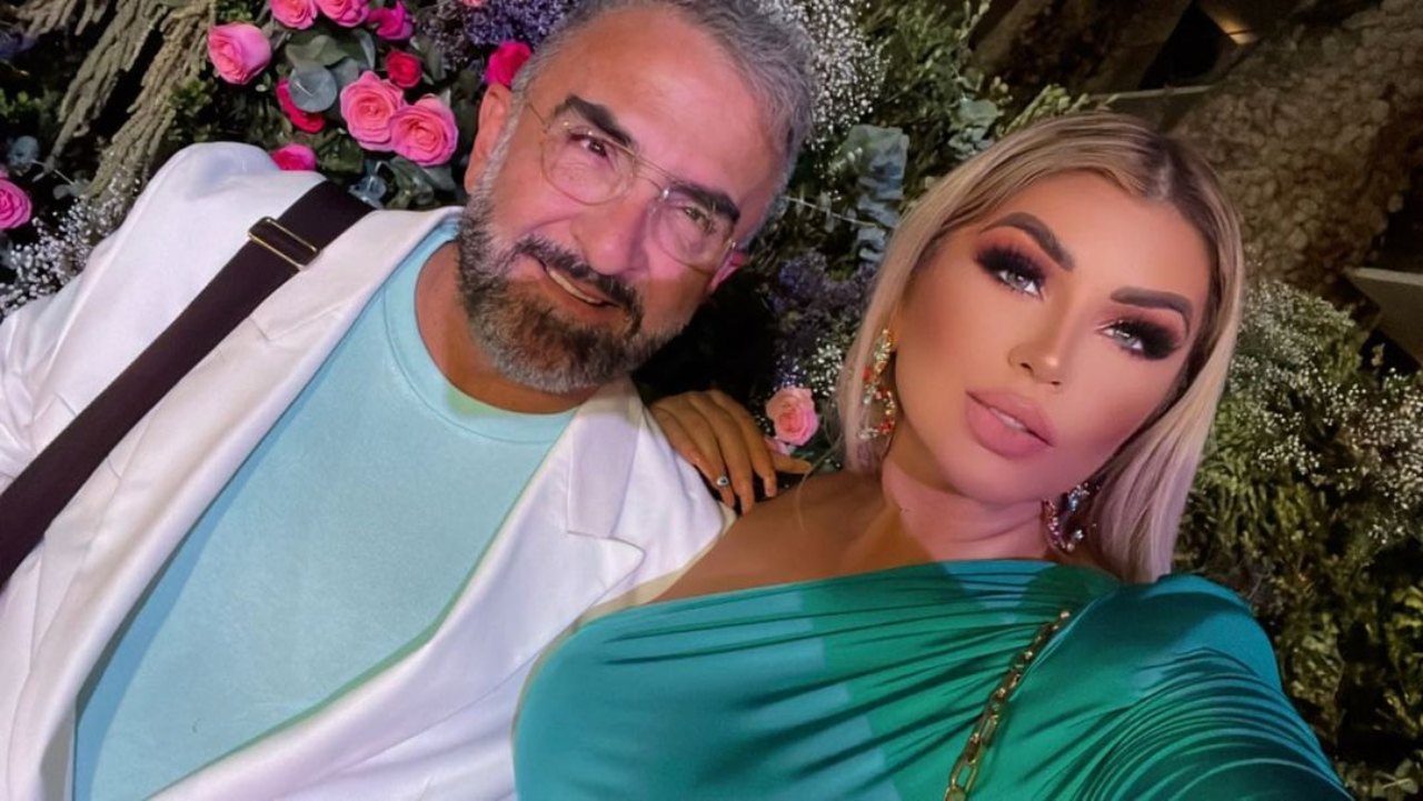 Novia Vicente Fernandez Jr cirugia nariz