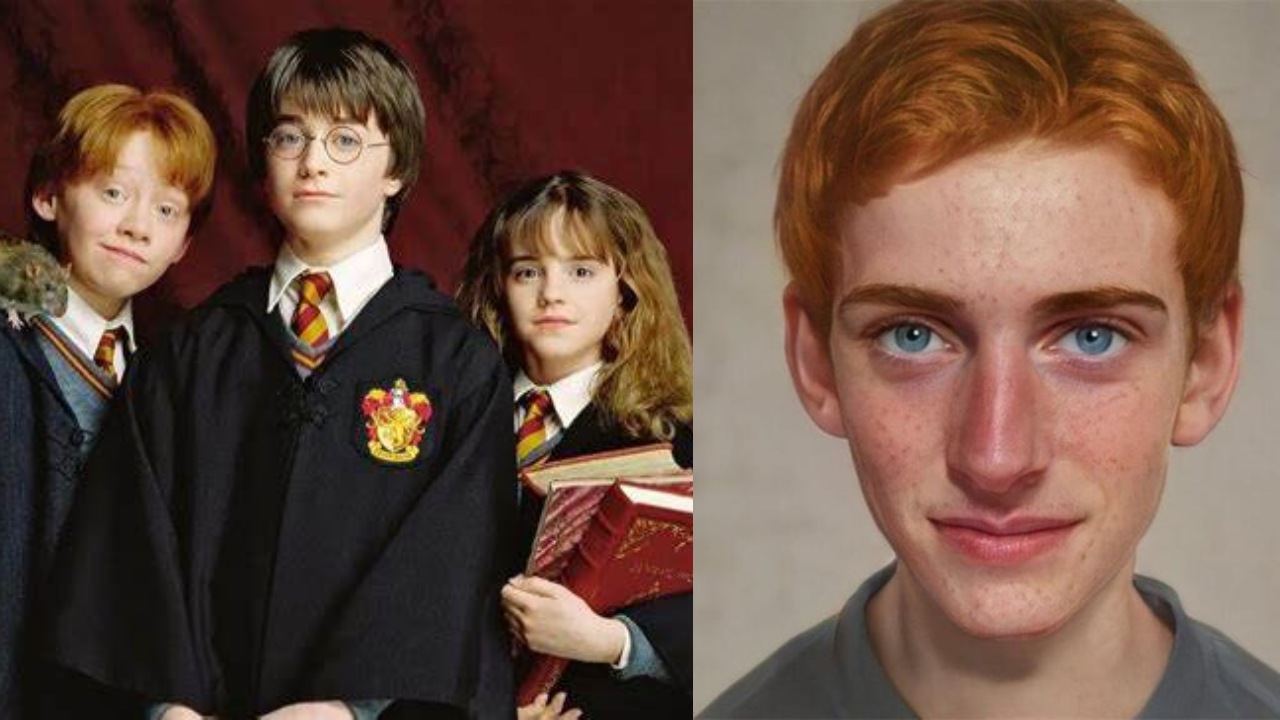Personajes Harry Potter fueran como libros