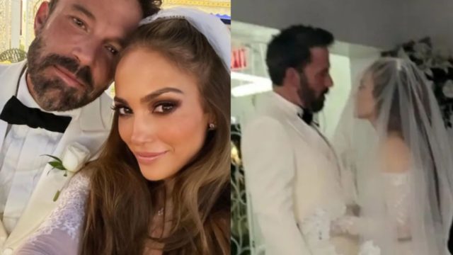 Primeras fotos boda JLo Ben Affleck
