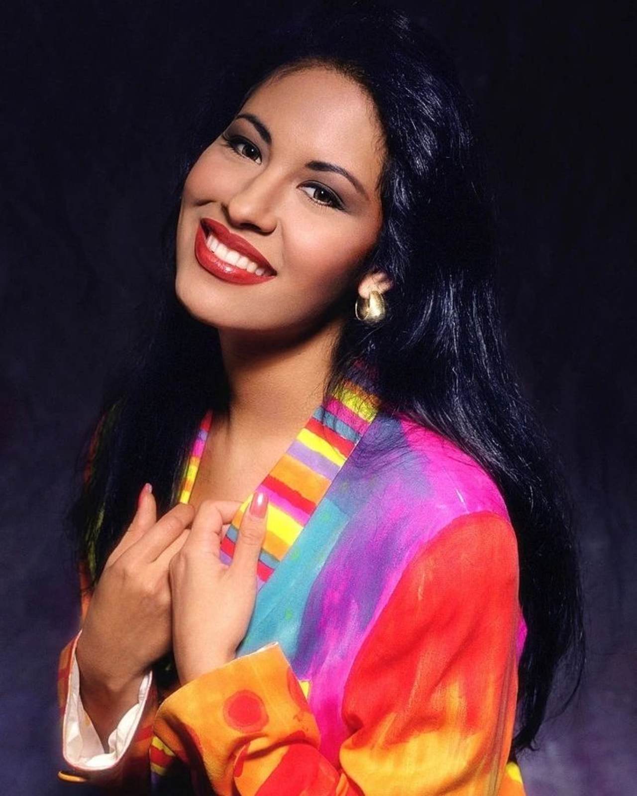Selena Quintanilla con Raul Velasco desprecio