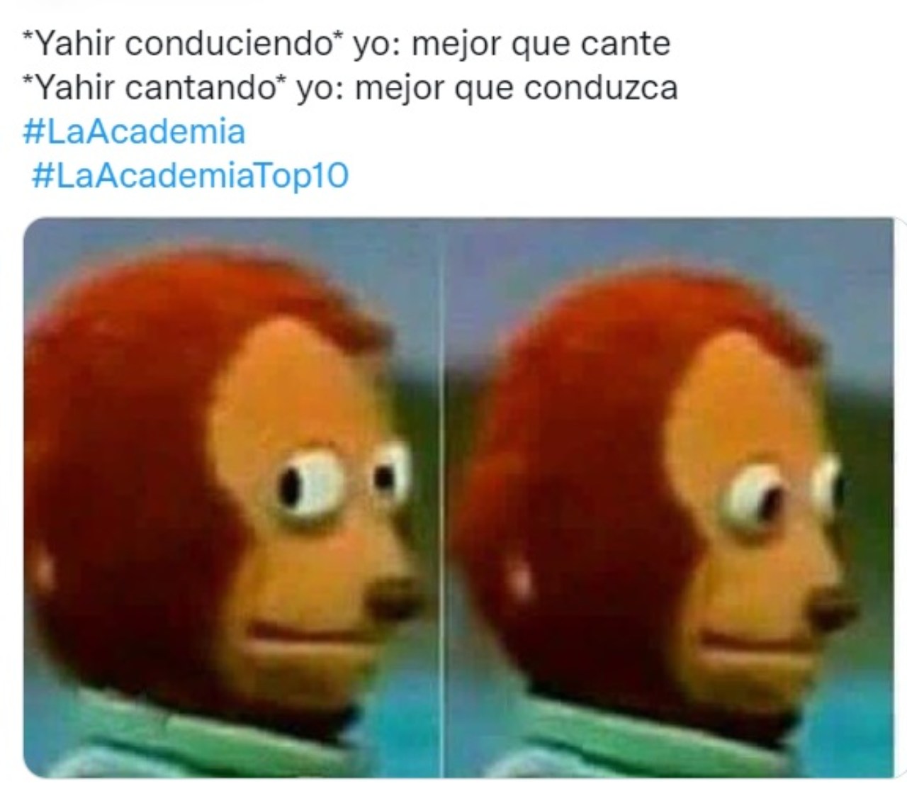 yahir conduciendo cantando La Academia 2022