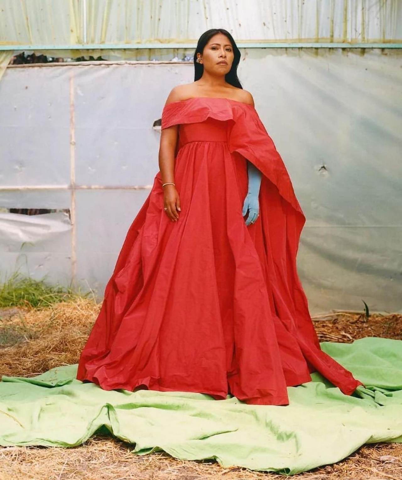 Yalitza Aparicio looks extravagantes en Xochimilco