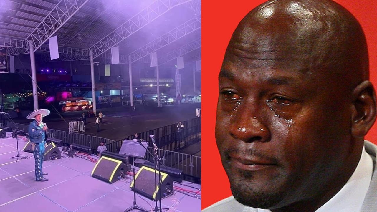 Abuelito da concierto pero nadie va