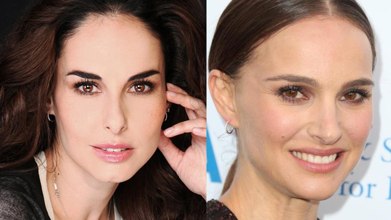 Natalie Portman Ana Serradilla famosas parecidoamosas parecido