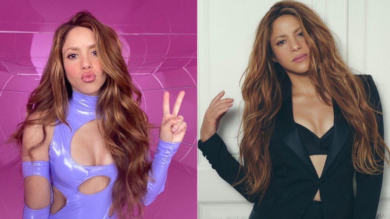 Shakira antes de ser famosa despues