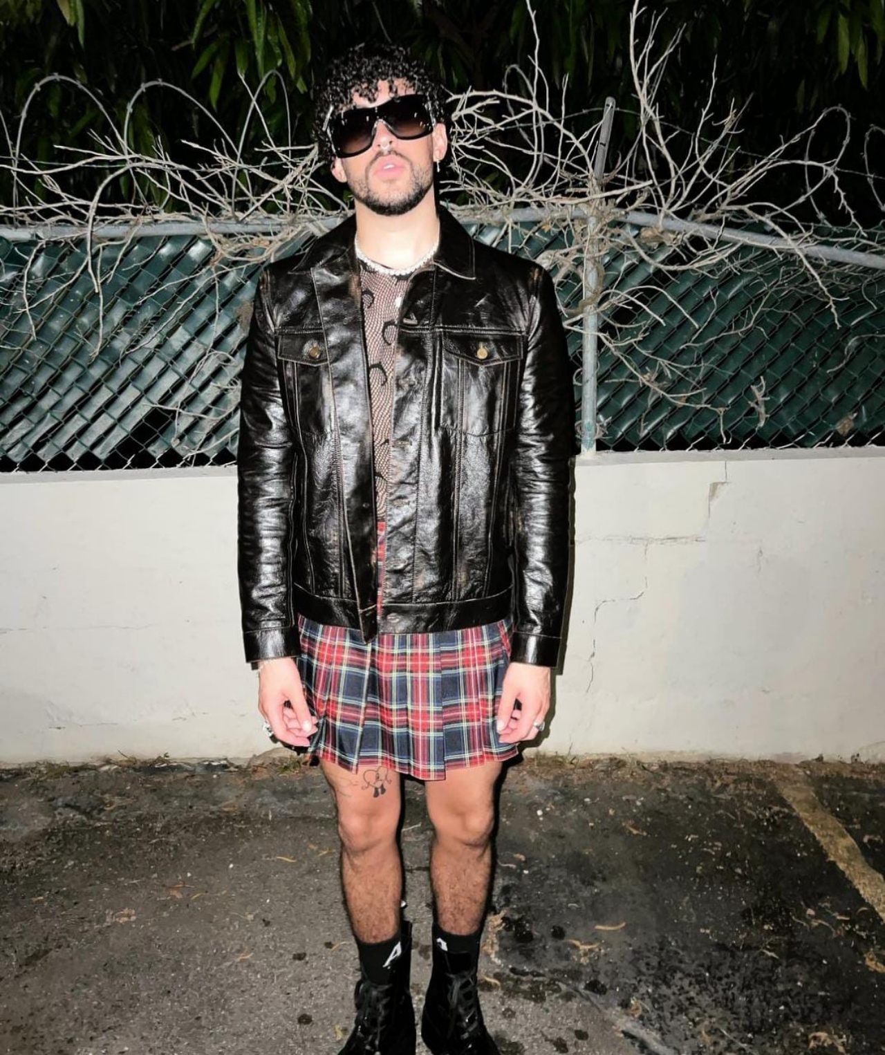 Bad Bunny falda