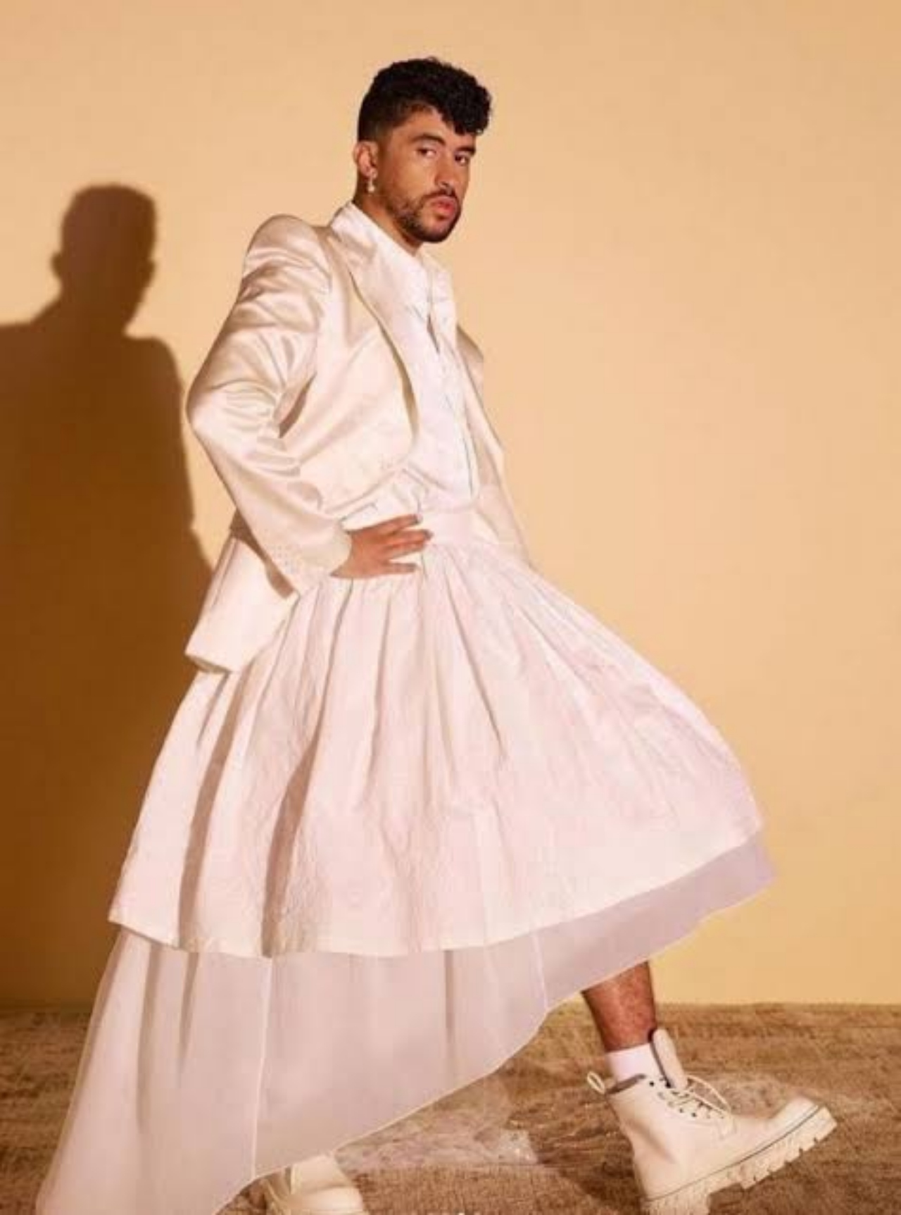Bad Bunny vestido de novia