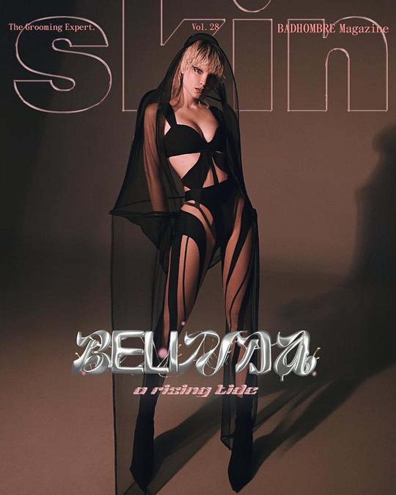 Belinda look igual a Cazzu cerrando ciclos