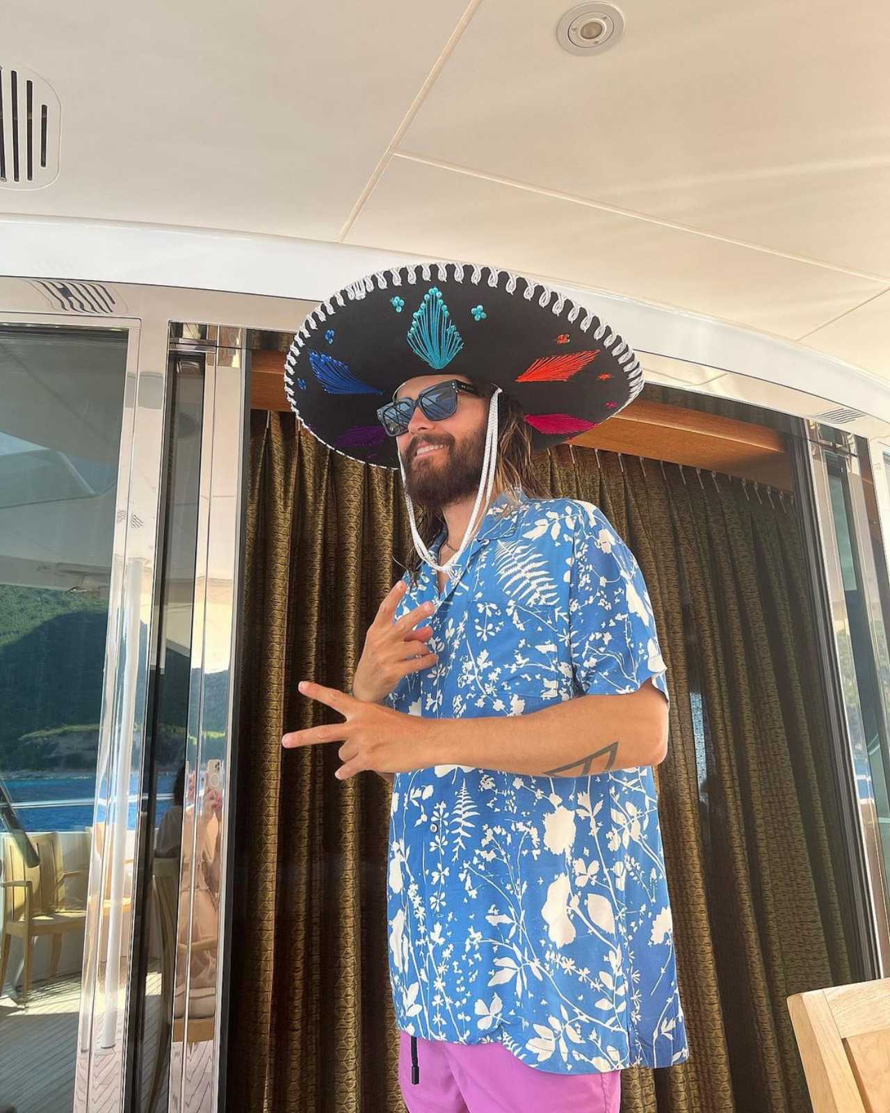 Belinda Jared Leto juntos vacaciones Italia