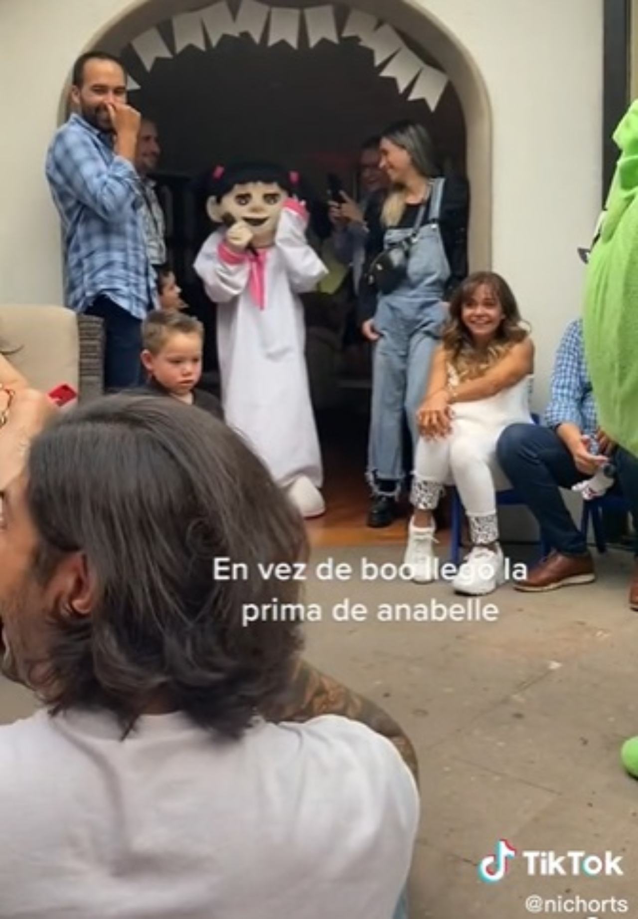 Monsters Inc fiesta infantil trauma niños