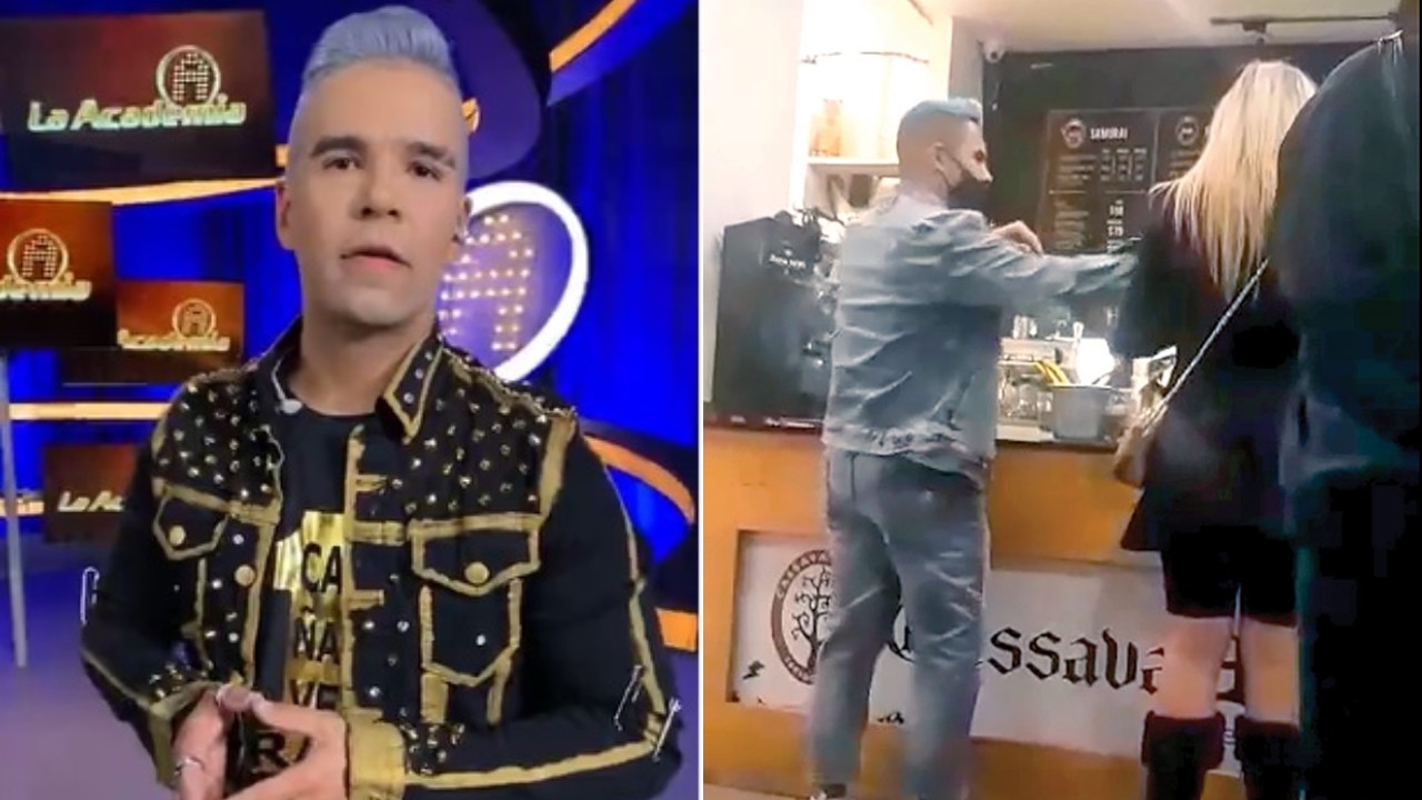 Emir Pabon golpea mesero de cafeteria