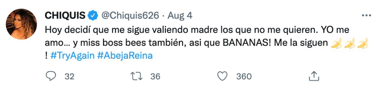 Publicación de Chiquis Rivera