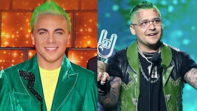 Veronica Castro Nodal Cristian Castro hijo colores pelo