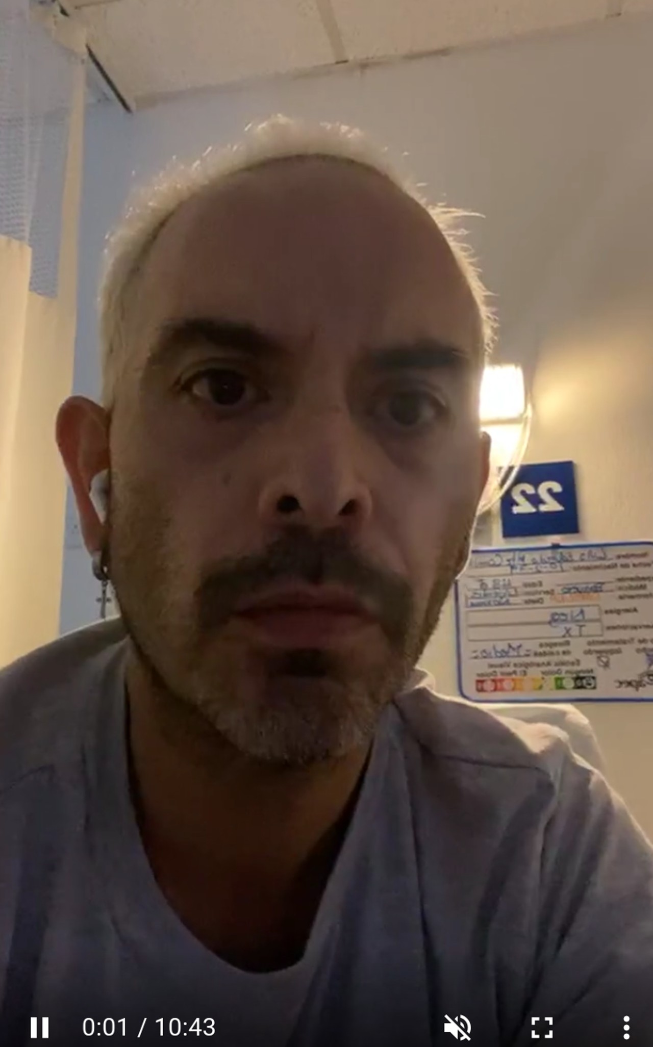 Lalo Carrillo virus brujería ciego hospital