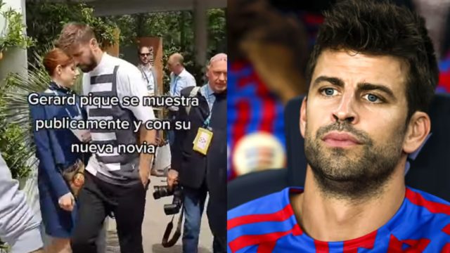 Piqué empleada gerard empuja restaurante