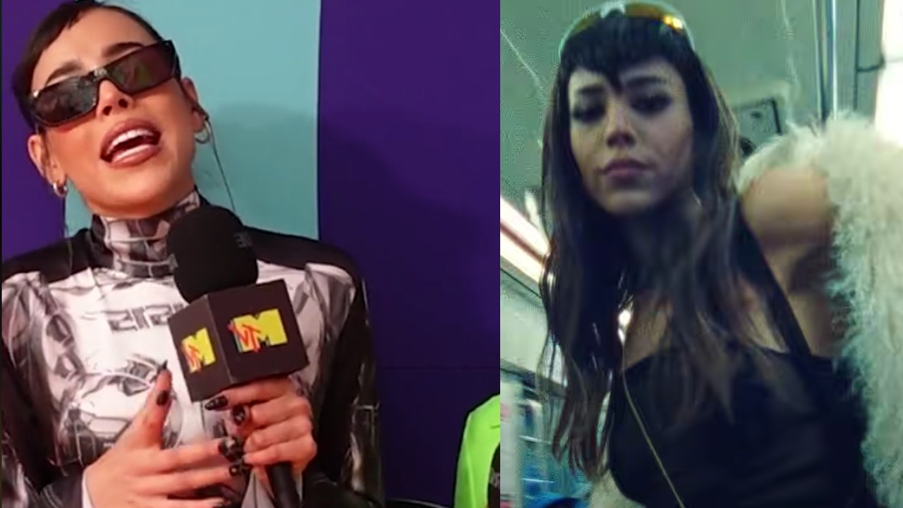Danna Paola metro CDMX