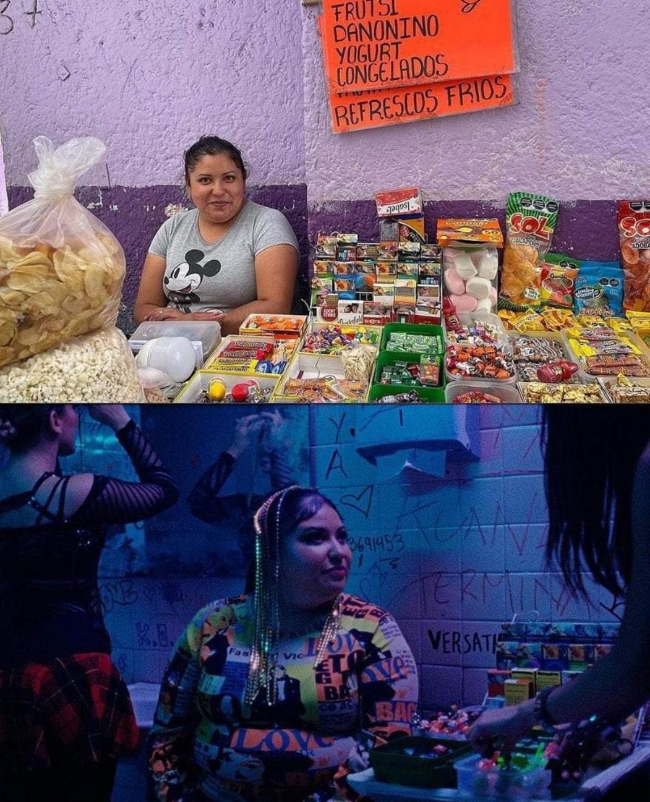 Vendedora de dulces