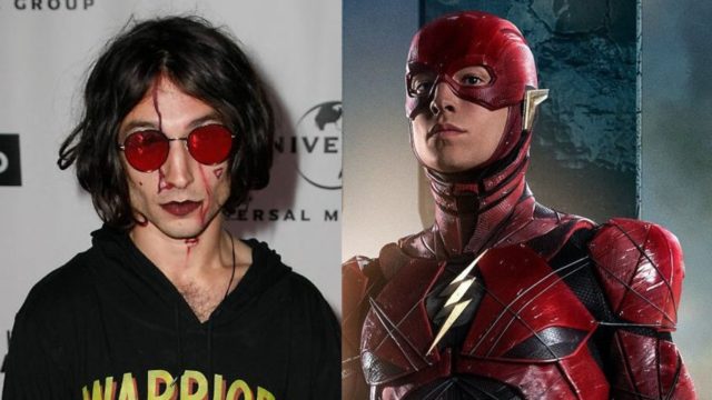 Ezra Miller mujer the flash dc comics