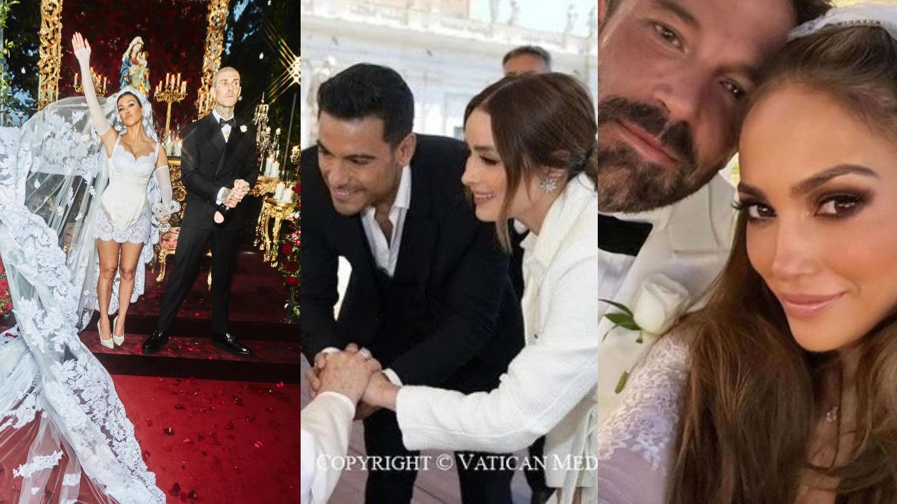 Famosos se casaron en 2022 bodas