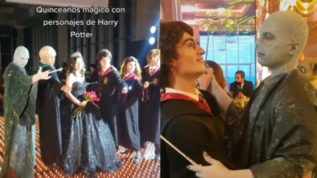 Fiesta xv aÃ±os tematica Harry Potter