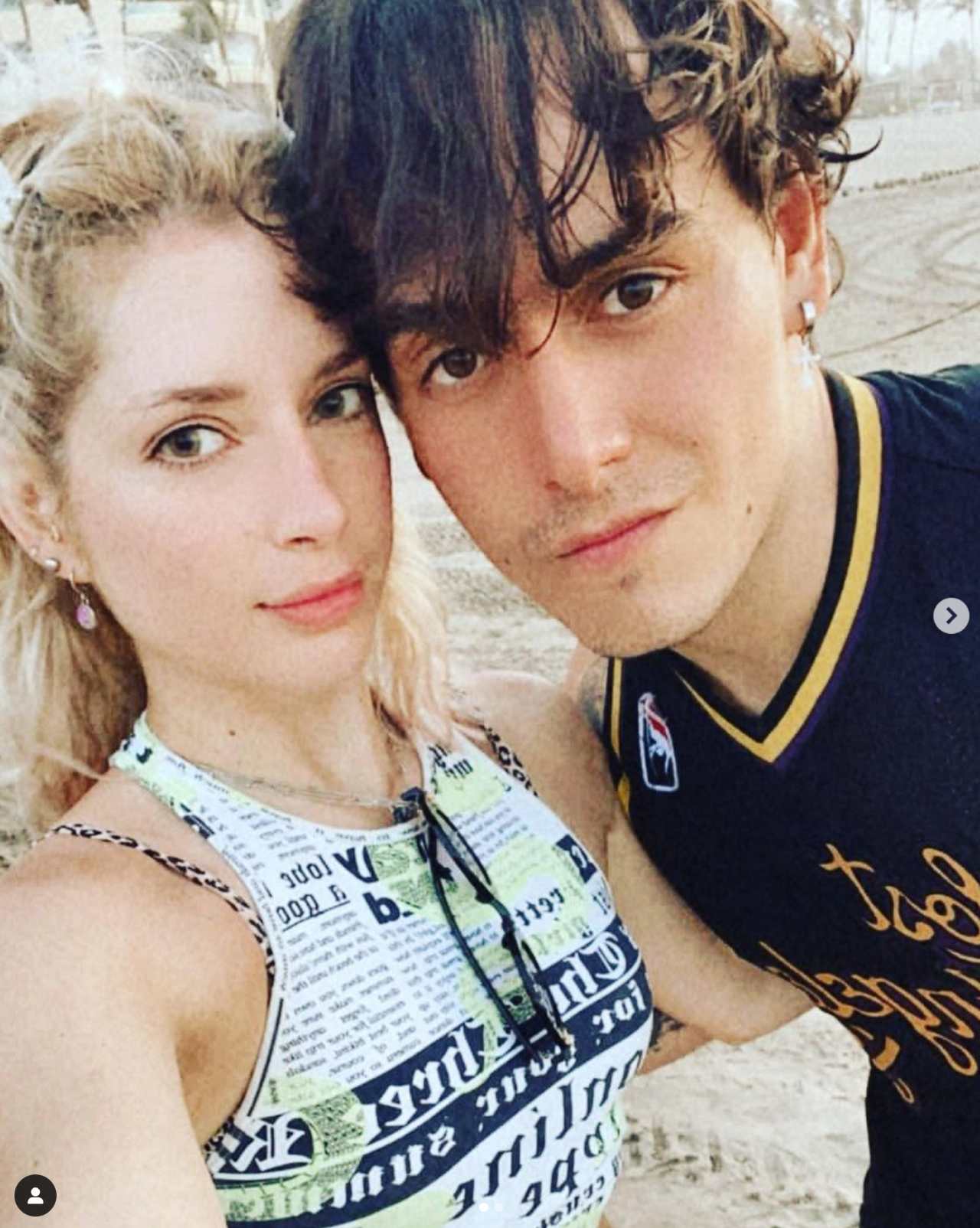 Julián Figueroa con su esposa Imelda Tuñón