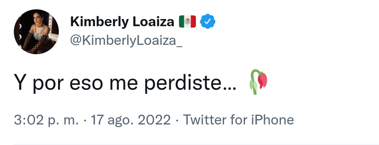 Kimberly Loaiza Juan Pantoja