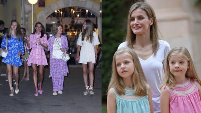Reina Letizia sorprende con sus hijas