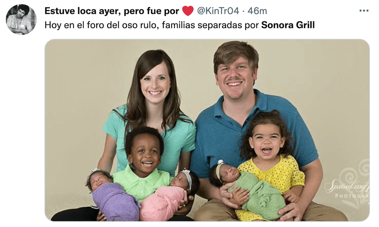 Sonora Grill separando familias 