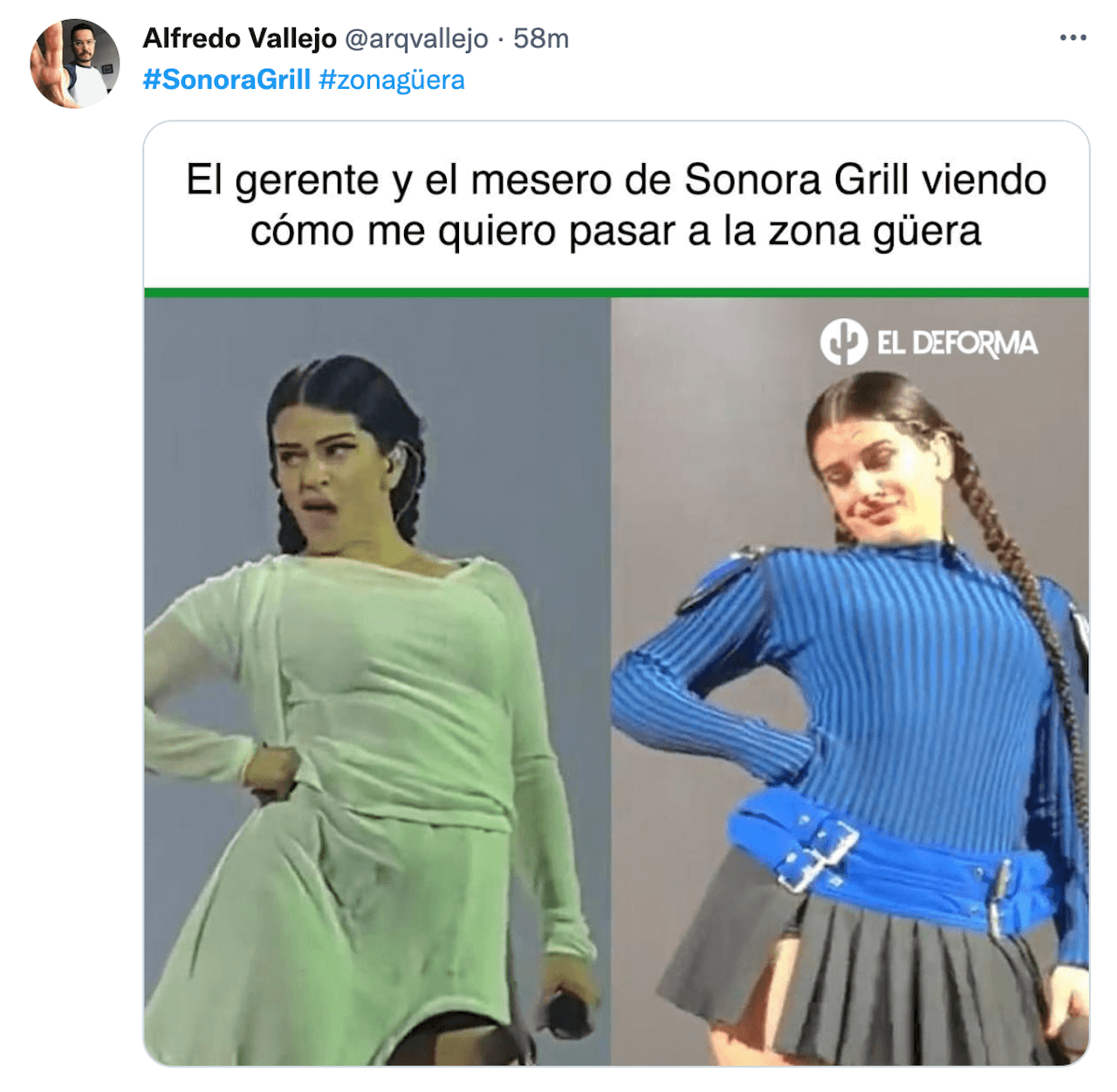 Sonora Grill viéndome 
