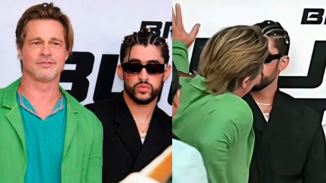 Brad Pitt tiene romance Bad Bunny