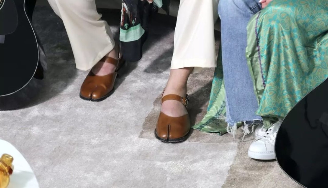 Zapatos Maison Margiela usados por Mijares
