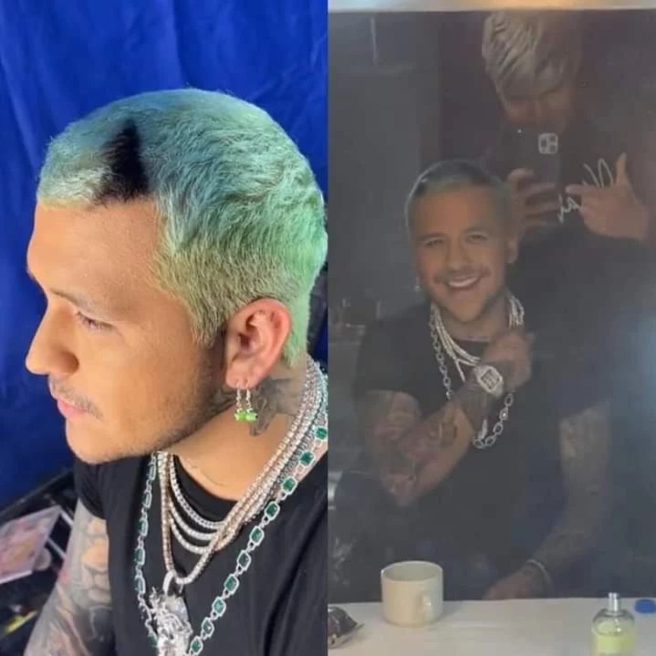 Christian Nodal se quita los tatuajes
