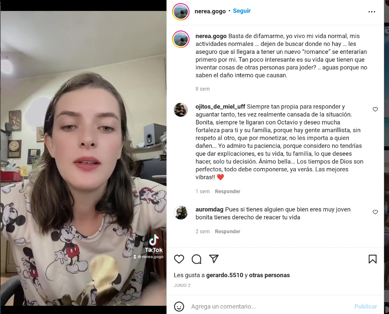 Novia Octavio Ocaña embarazo