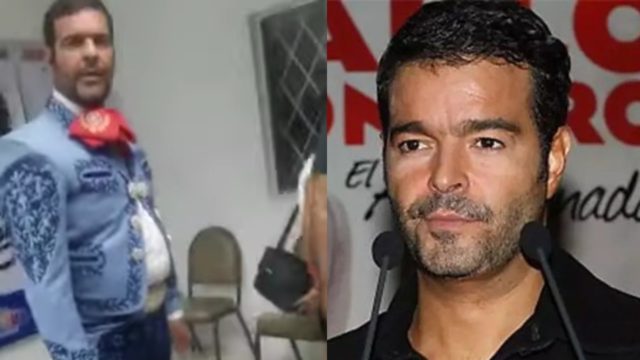 Pablo Montero reportera agrede rueda de prensa