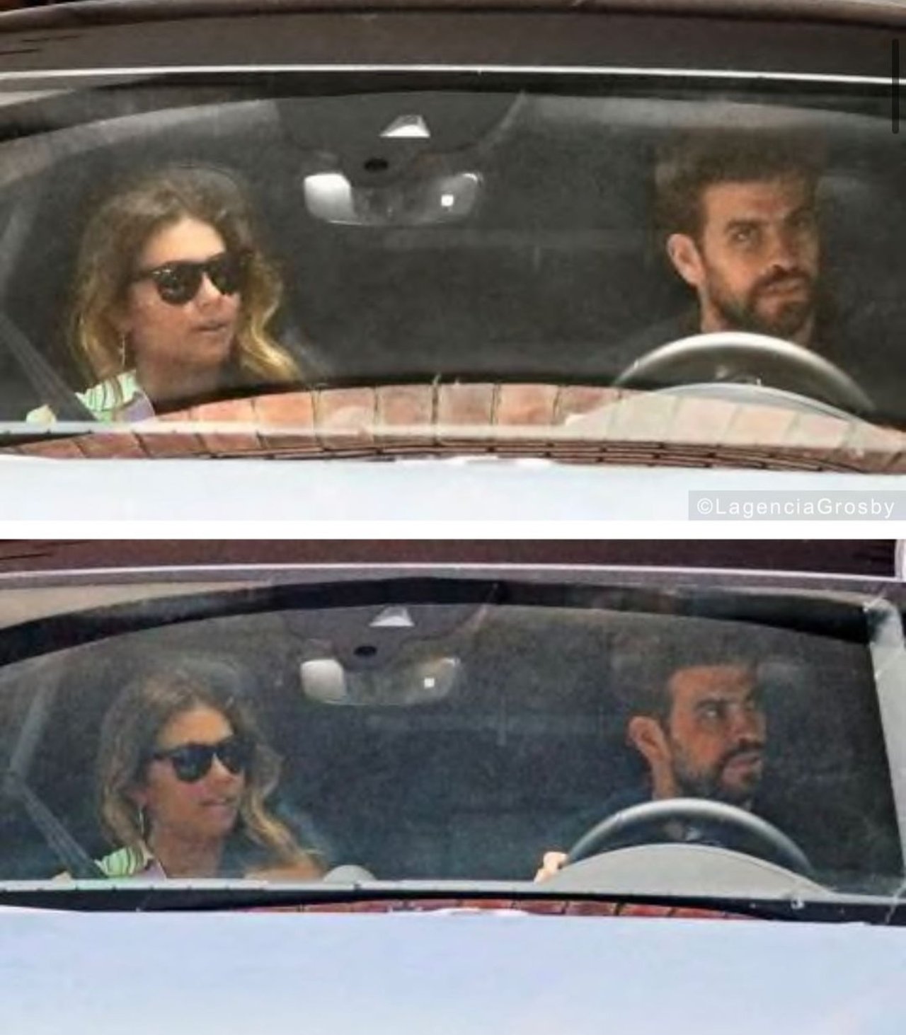 Pique aparece con nueva novia Clara