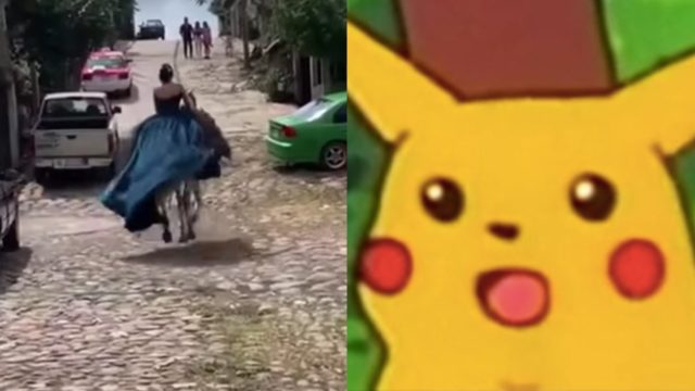 Caballo quinceaÃ±era viral