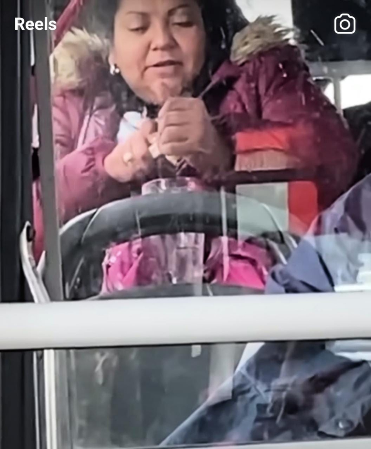 Señora cerveza camión