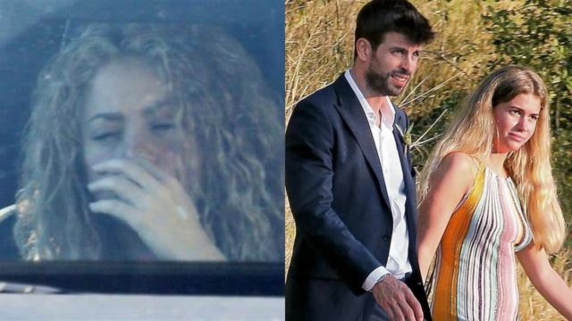 Shakira recibiendo mensajes mujeres Pique engaño
