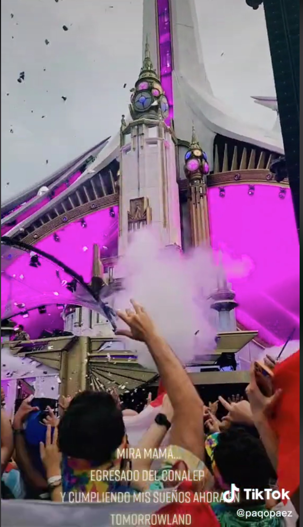 CONALEP alumno Tomorrowland viral