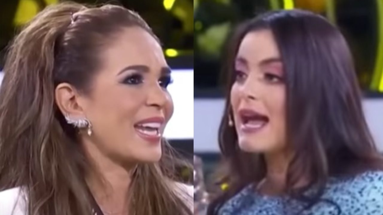 Yolanda Andrade Daniela Navarro pelea vivo