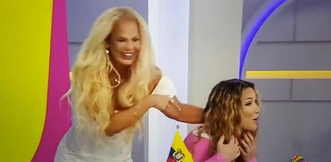 Niurka rechazo beso