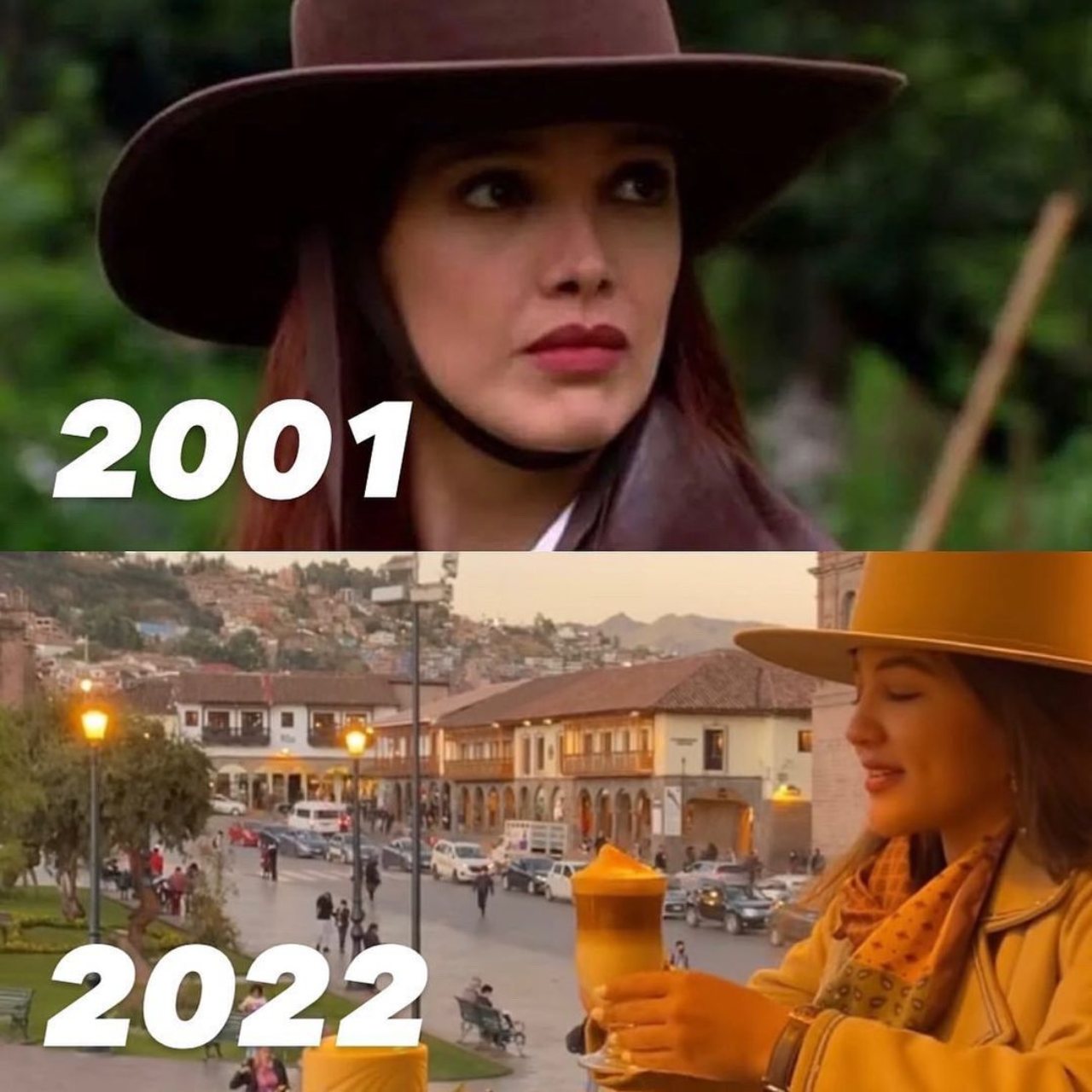 Adela Noriega antes ahora reaparece Peru