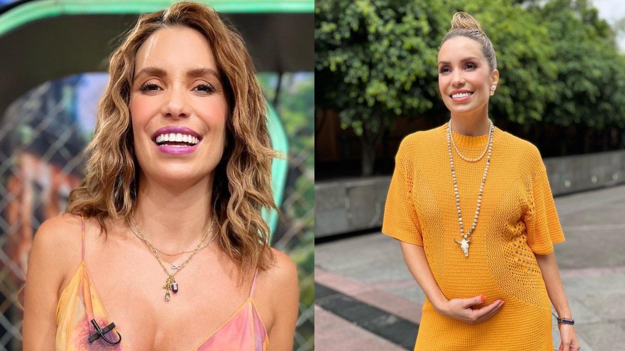 Andrea Escalona dar luz bebe en vivo