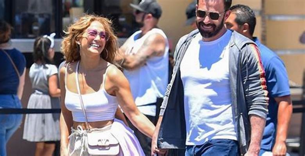 Jennifer y su esposo