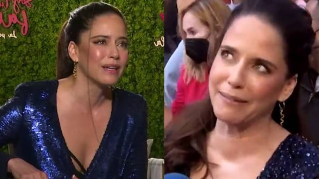 Ana Claudia Talancón borracha premiere yo soy tu fan