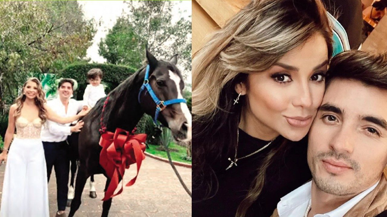 Ferka Christian Estrada bebé bautizo fiesta