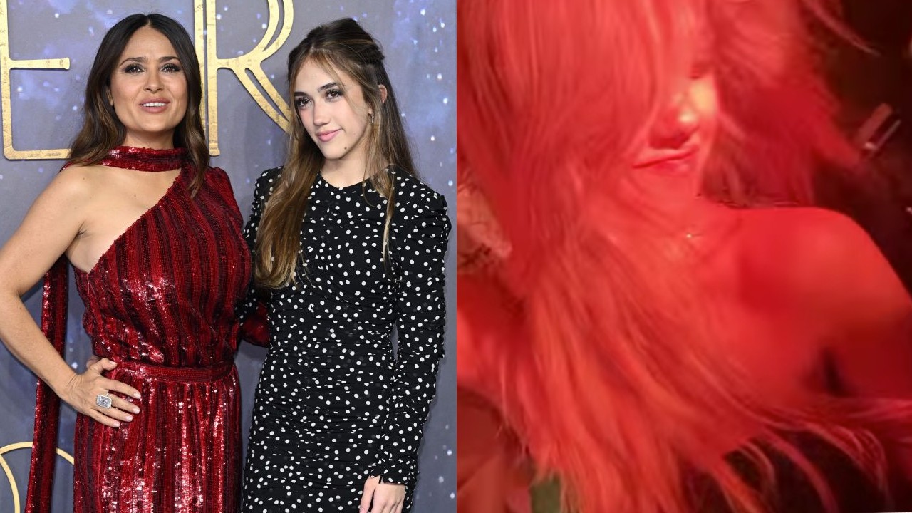 Salma Hayek Valentina hija fiesta