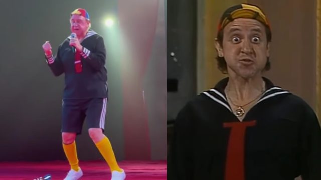 Kiko circo acabado y en la ruina