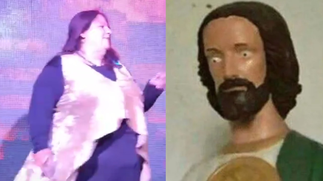 señora católica antro guadalajara bailando